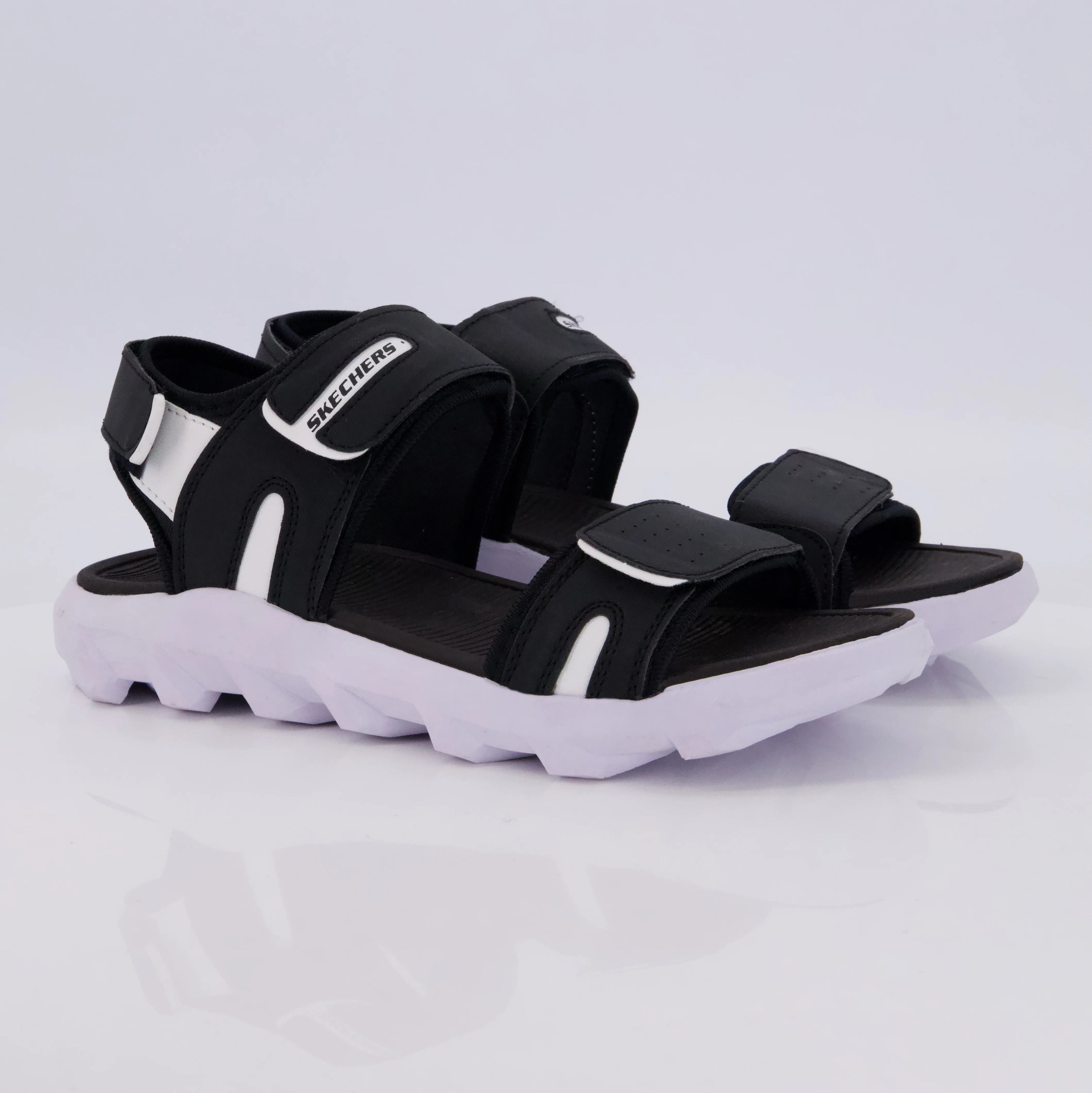 AZ Spot Sporty Men's Sandals – Black & White