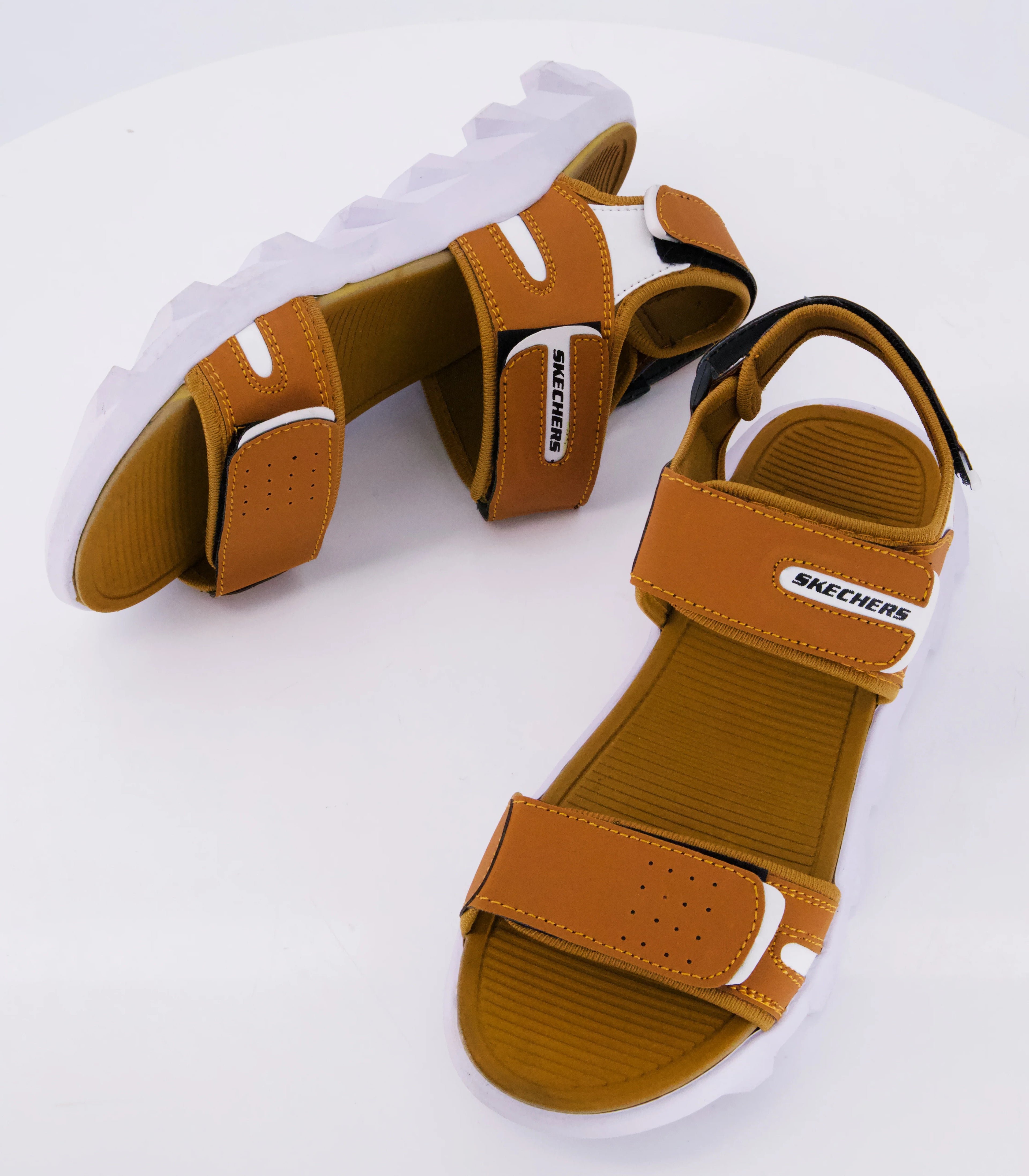AZ Spot Men’s Tan Sporty Sandals – Comfort Edition